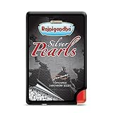 Rajnigandha Saffron Blended Silver Coated Pearls, Elaichi - 6.25g - (Pack of 3)
