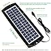 Sunway Solar Car Battery Trickle Charger & Maintainer 12V Solar Panel Power Kit Portable Backup for Car Automotive RV Marine Boat Motorcycle Truck Trailer Tractor Powersports Snowmobile Farm Equipment