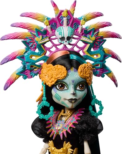 Muñeca Skelita Calaveras Día de Muertos 2025 miniatura 3