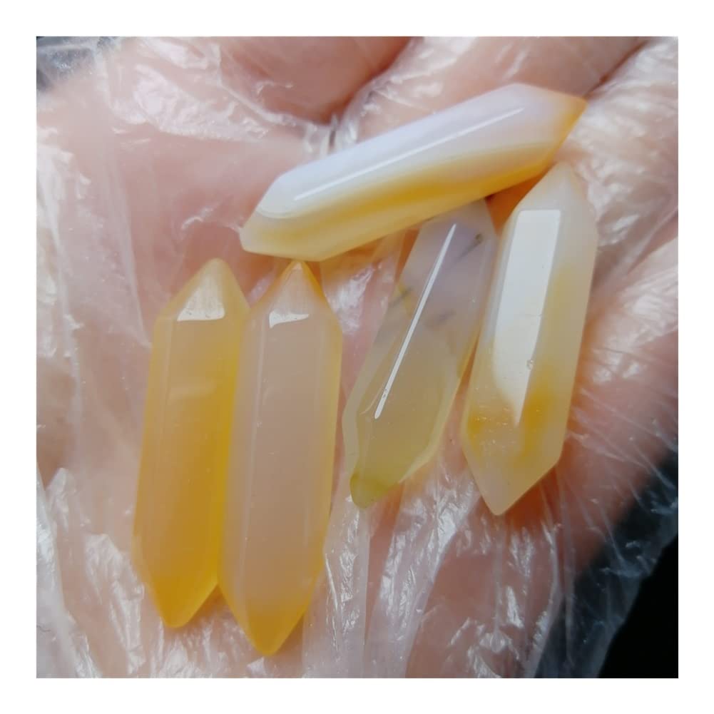 Agate naturelle en pointe de cristal pour harmoniser votre espace de méditation