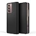 Produktbild Samsung Galaxy Z Fold 2 5G Hülle [Brieftasche] [Klammerfunktion] [Split Folding Ledertasche] Kompatibel mit Samsung Galaxy Z Fold 2 5G Smartphone(Schwarz)