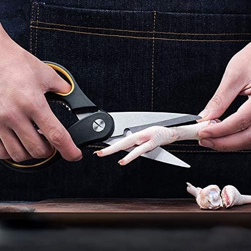Craft Scissors Scissors Household Kitchen Scissors Multifunctional Scissors Powerful Chicken Bone Scissors Stainless Steel Meat Scissors Multi-Purpose Scissors