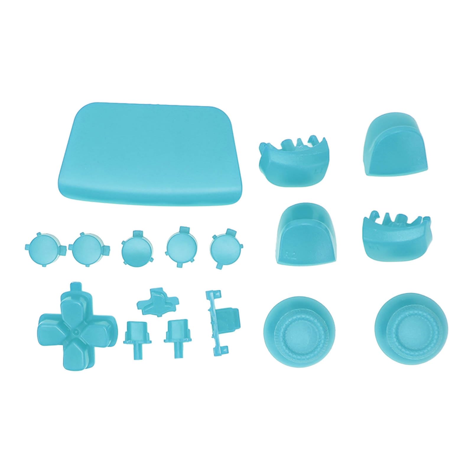 16 Botones de Repuesto para Mando, Palanca de Pulgar, Botones de Gatillo, Joysticks para un Funcionamiento Preciso, Instalación Rápida, Apariencia Personalizada y Agarre