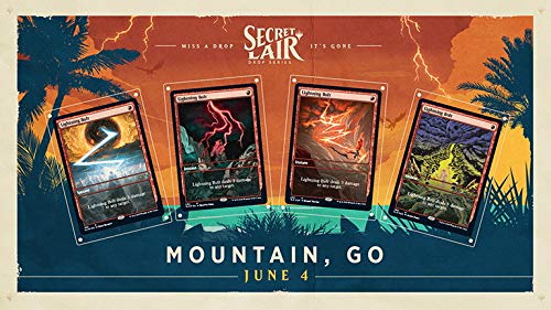 Amazon.co.jp: 新品未開封 Secret Lair【MTG】○『Mountain, Go』 特殊