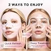 Mascarilla de Gel de Colágeno Rosa con ADN de Salmón (PDRN) - Paquete de 4 | Mascarilla Facial de Gel Calmante e Hidratante para Piel Sensible, Todo Tipo de Piel 6