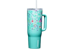 Corkcicle 40oz Tumbler with Handle: The Perfect Hydration Companion for Your Disney Princess Ariel Adventure