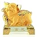 Wenmily 2019 Chinese Zodiac Pig Year Golden Resin Collectible Figurines Table Decor Statue