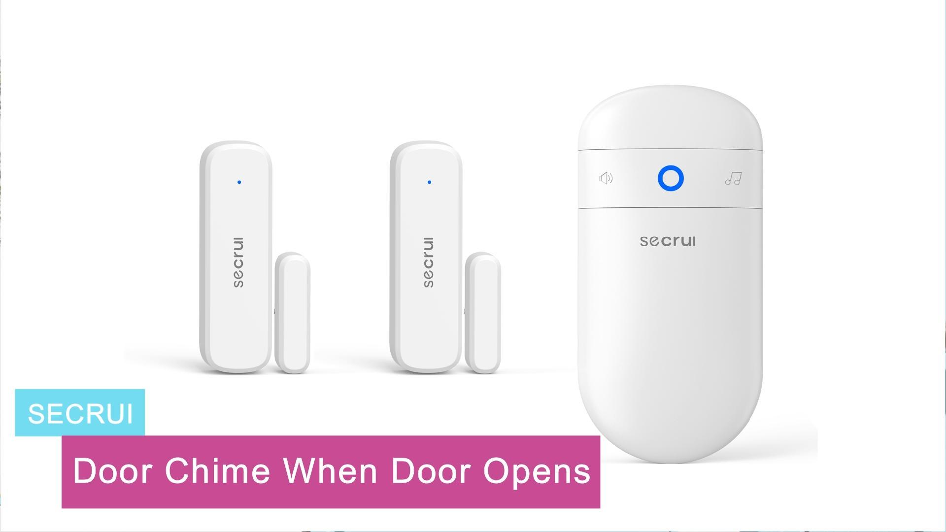 Door Chime When Door Opens, Door Opened Alarm for Home/Business