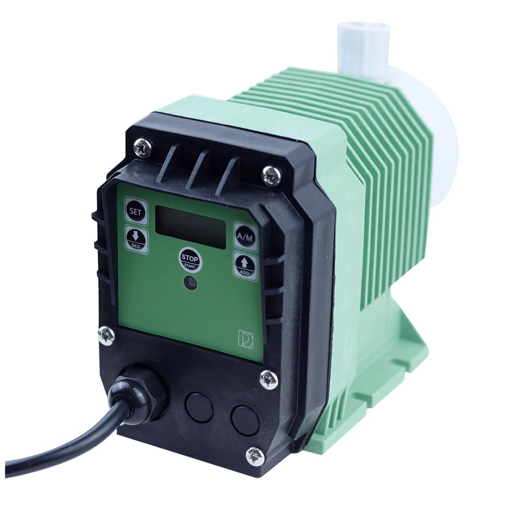 Bomba dosificadora de ácido, bomba de diafragma electromagnética de 220 V, equipo de dosificación electromagnética automática, bomba cuantitativa (15,2 l/h)