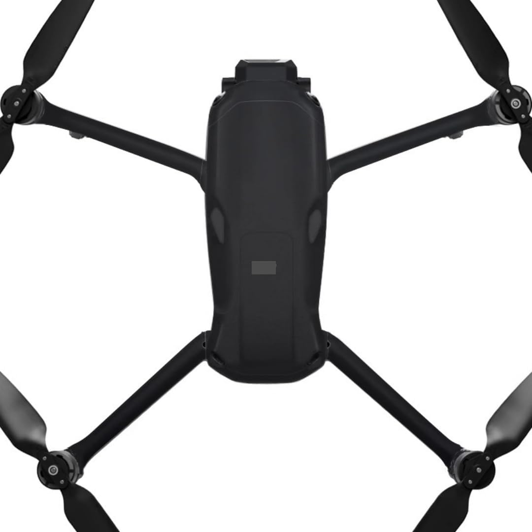 AIR3S Anti-Scratch Camera Vinyl Wrap Film Decal Skin for DJI Air 3S Body Accessories Protective Sticker Protector Coat (Matte Black)