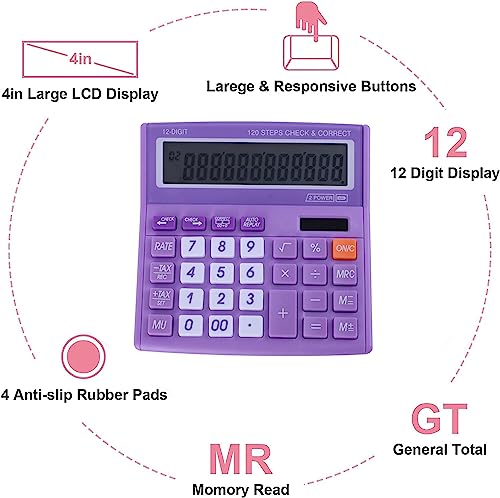 WzioEpul Office Desk Calculator の商品画像 2