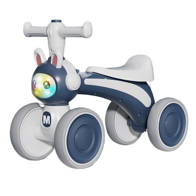 Coche sin Pedales Bicicleta de Equilibrio for Interiores y Exteriores sin Pedales Andador for bebés Juguetes Ruedas silenciosas, Primera Twister Coches