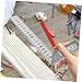 Veemoon High Precision Square Ruler Stainless Steel Carpenter Measuring Tool Right Angle Woodworking Square Durable Industrial Grade for DIY and Engineering