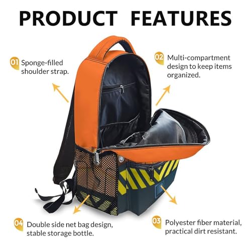 Train School Backpack Gifts for Kids Boys Students, Back to School Essentials Gifts, 17" Lightweight Train Bookbag with Adjustable Straps for Kindergarten Primary Elementary3