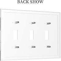 Vista 29 de Vista de ventana, isla tropical, playa, palmeras, cielo soleado, cubierta de interruptor de luz de palanca individual, placa decorativa de pared