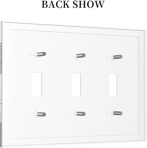 Miniatura 29 de Vista de ventana, isla tropical, playa, palmeras, cielo soleado, cubierta de interruptor de luz de palanca individual, placa decorativa de pared