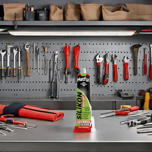 OG-ER Silikondichtstoff Transparent, Silikon Tube Transparent 40ml, Profiqualität, langlebiges, hygienisches und wasserfestes Sanitärsilikon für Küche & Bad