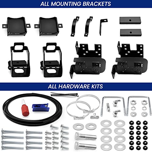 Image of Air Spring Bags Suspension Kit Compatible with Ford F-250 and F-250 Super Duty Pickups 3 /4 ton With 8 Lugs OEM Replace# TOW-BB-FO9904