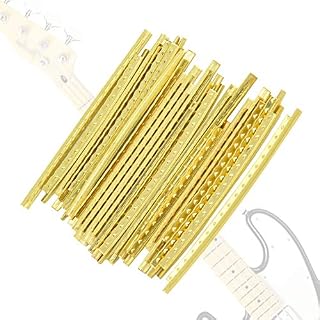 24 Pièces Frette Guitare Electrique 2.7mm Fil de Frette en Laiton pour Remplacement de Basse Guitare Electrique - Les Beatles, Paul McCartney, John Lennon, RIngo Starr, George Harrison 24 Pièces Frette Guitare Electrique 2.7mm Fil de Frette en Laiton pour Remplacement de Basse Guitare Electrique – Image 3