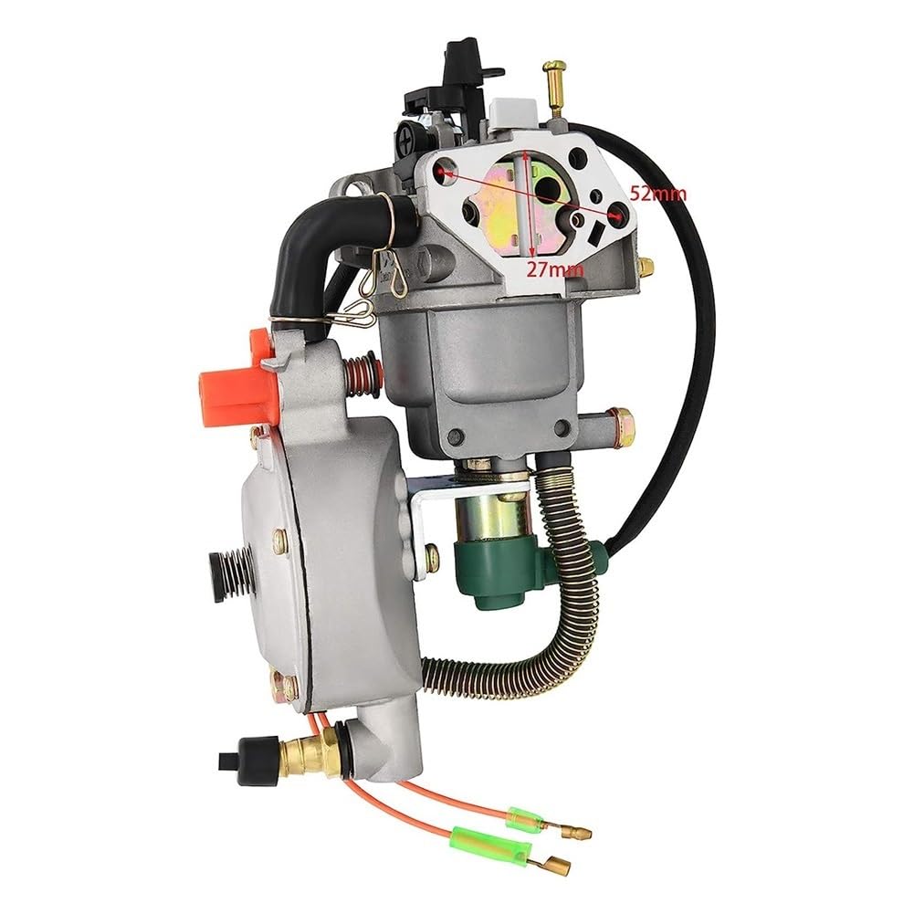 Carburador De Combustible Dual, Generador Gas Conversión De GLP para GX390 188F 4,5-5,5 KW, Piezas del Generador De Carburador De Combustible Dual Carburador Moto