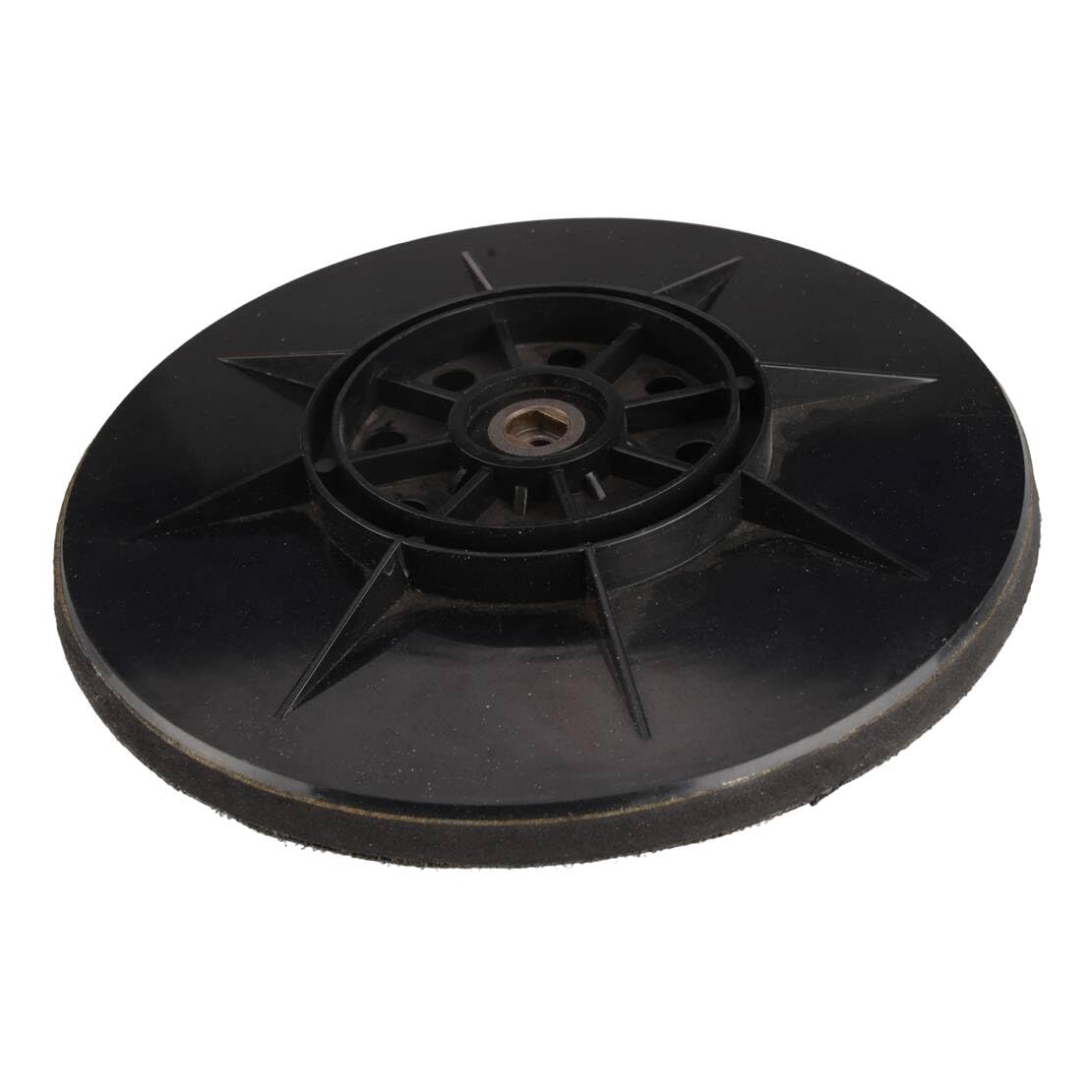 Plateau de Support pour Disque de ponçage à Velcro 215 mm (9") à 8 Trous pour Ponceuse pour cloisons sèches, en EVA
