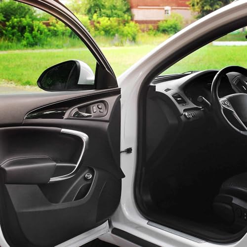 Bote de basura para coche portátil organizador de residuos colgante blanco 3