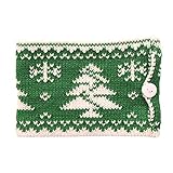 BESTOYARD Christmas Knitted Wool Cup Coffee Mug Cup Set Cozy Christmas Cup Set Christmas Decoration(Christmas Tree) 1pcs