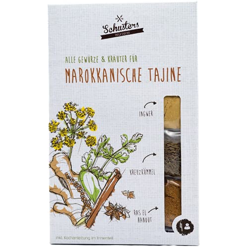 Schusters Würzerei Gewürzmischung Marokkanische Tajine für 4 Personen incl. Kochanleitung