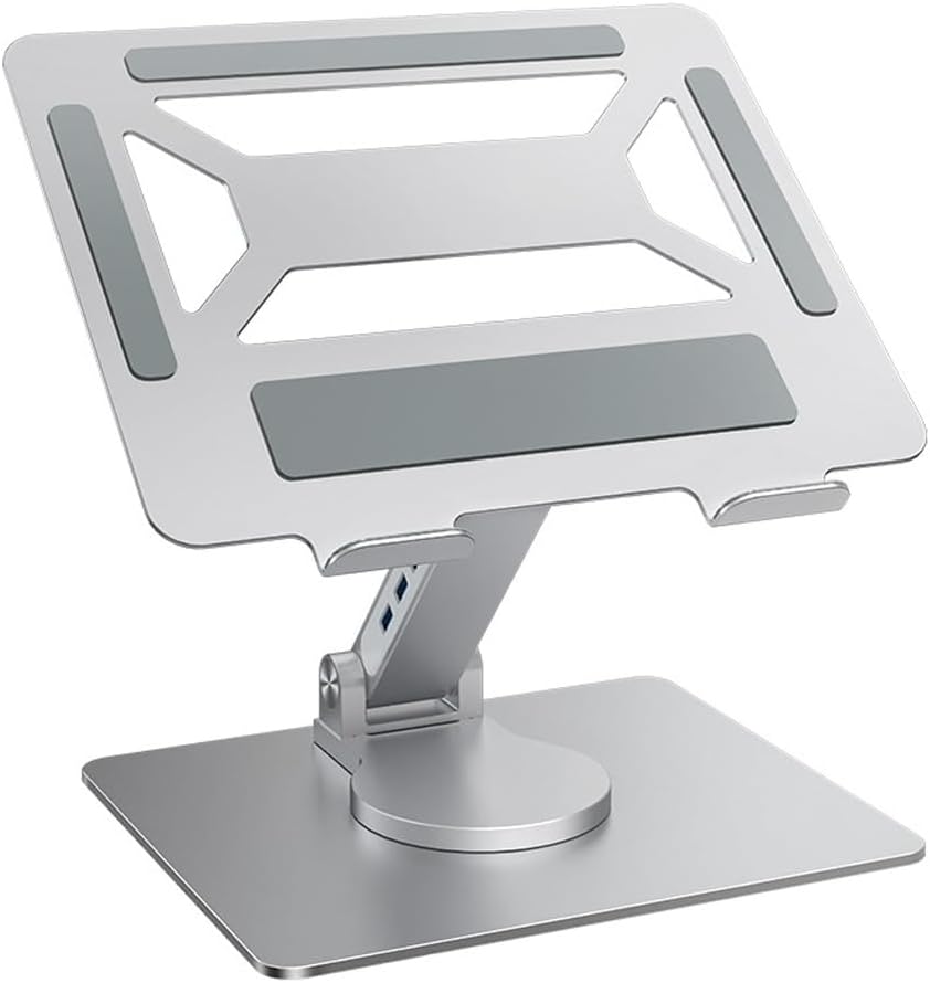 Dock Laptop Stand with 360 Degree Rotation Foldable Office with Computer Stand(OneColor)