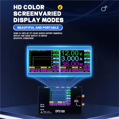 Alimentation CC variable DPS100 avec régulateur de poche - 3