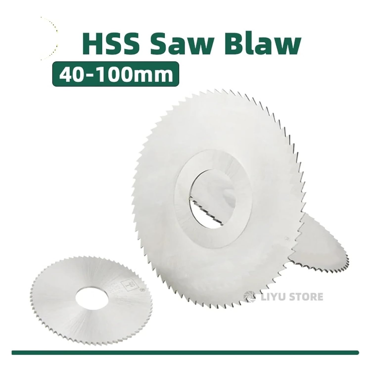 1pcs HSS Milling Cutters Circular Saw Blade 75mm/80mm/100mm/125mm Circular Saw Stitching Cutter(D110xd27.4mm)