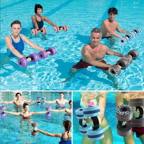 Haltères en mousse EVA aquagym pour sculpter le corps sans douleur - 6