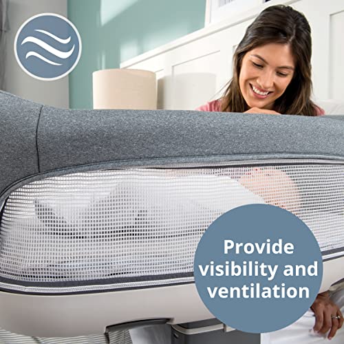 Chicco Close To You 3-In-1 Bedside Bassinet - Heather Grey | Grey #TOP5