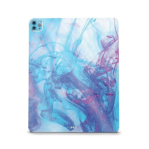 Image of MightySkins Carbon Fiber Skin Compatible with Apple iPad Pro 12.9 inch M2 6th Gen (2022) Full Wrap Kit - Paint Vapor | Protective, Durable Textured Carbon Fiber Finish | Easy to Apply | Made in The USA
