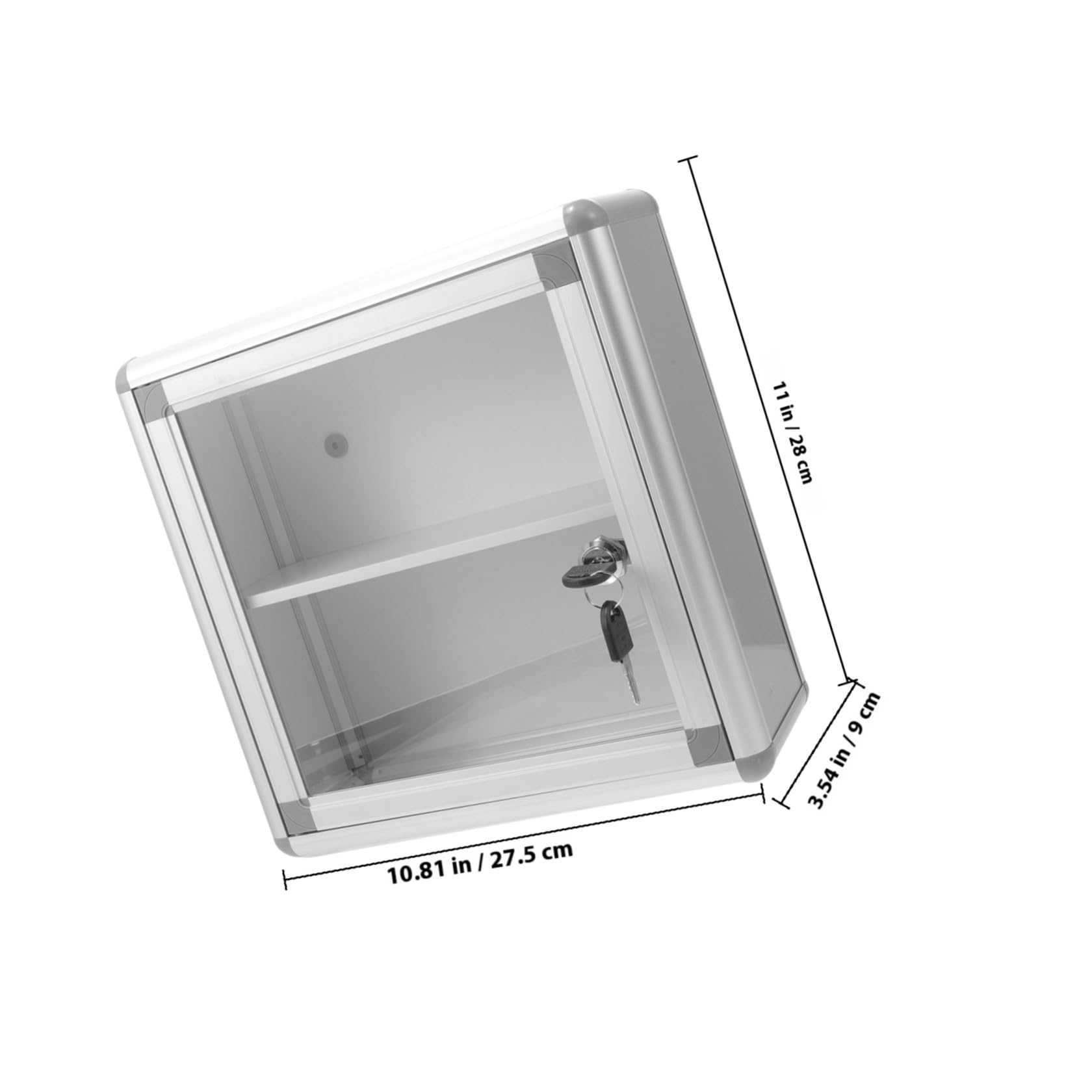 Beaupretty Botiquín de Primeros Auxilios en aleación de Aluminio Resistente, Almacenamiento Multifuncional para medicinas personales en Exteriores