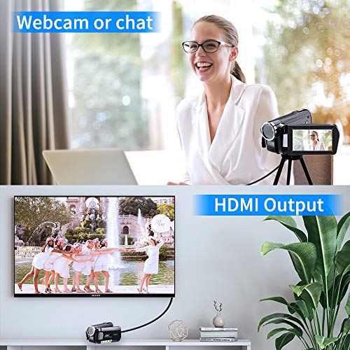 Ordro 4K Camcorder Video Camera Ir Night Vision Vlogging Camera Recorder Full Hd 1080P 60Fps 3.0 Inch Ips Touch Screen Youtube Vlogging Camcorder For Beginners With 2 Batteries #TOP3