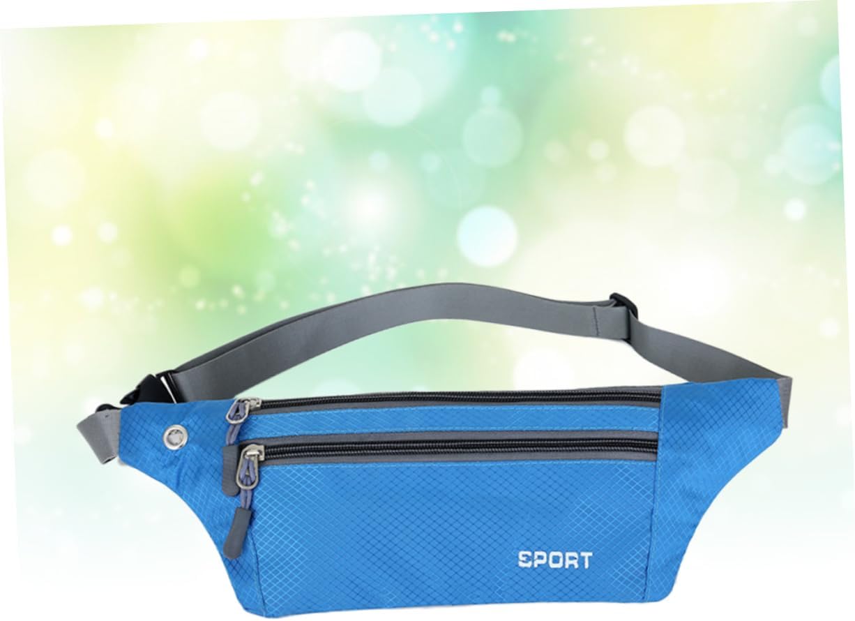 SUPVOX Outdoor Sports Waist Bag for Jogging Hiking and Climbing Fanny Pack Lightweight Capacity for Men and Women