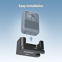 Vista 3 de NEEWER Base de silicona para Osmo 360, antideslizante, suave, estable, antiarañazos, soporte de escritorio, accesorio vertical compatible