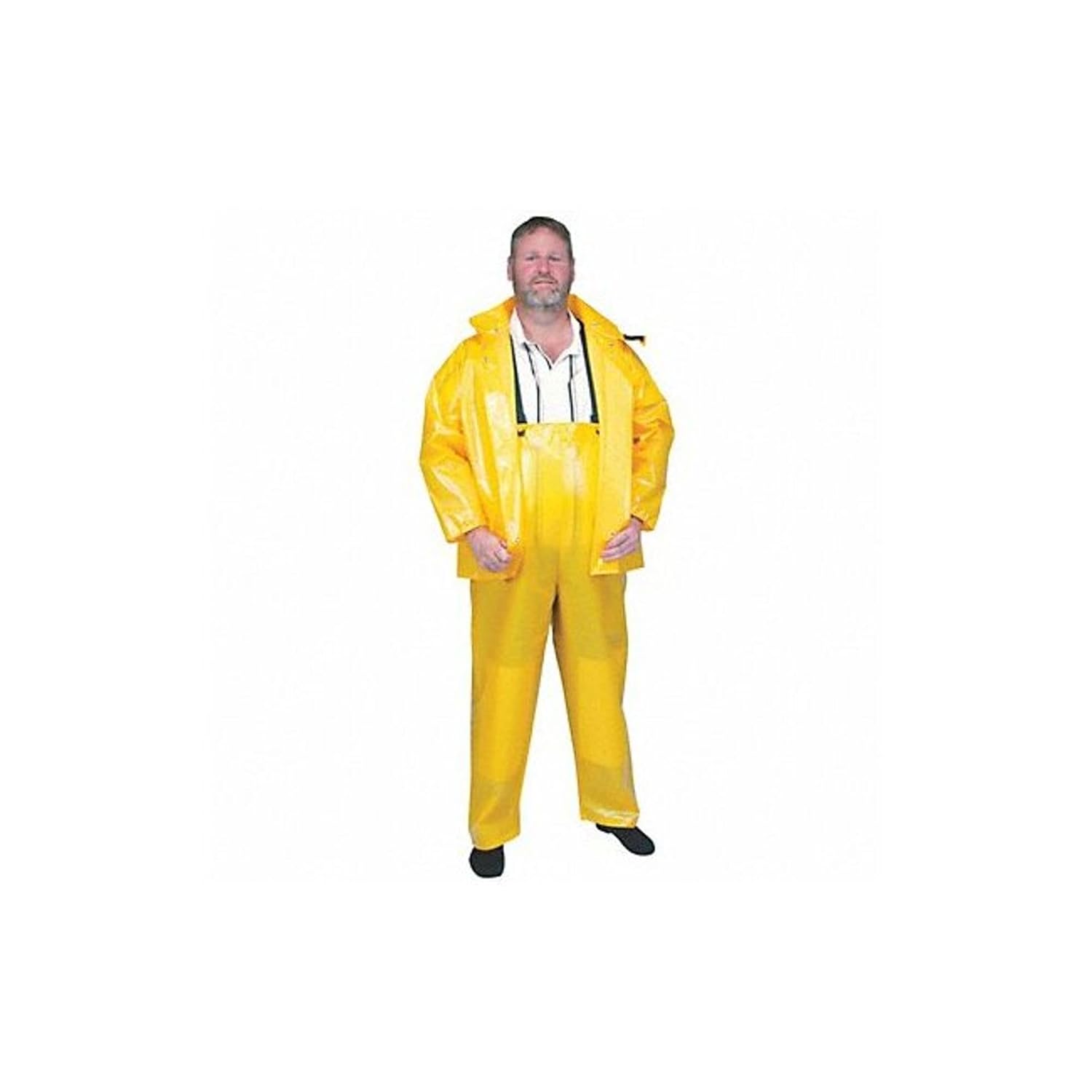Rain Bib Overall, YLW, 3XL