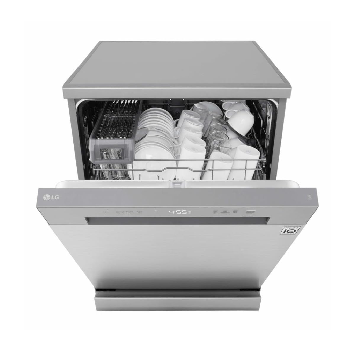 Lave-vaisselle LG DF142FV 14 couverts en acier inoxydable