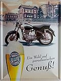 - gewölbt vielesguenstig-2013 Schild Blechschild 30x40cm Paradiesquell AWO Sport Moped DDR Ostalgie