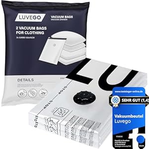 Luvego Vakuumbeutel Jumbo 100x75cm 2 Stück