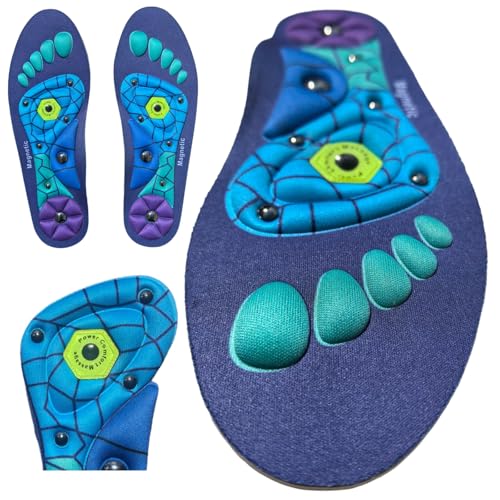 Acupressure Insoles with Gel Cushioning