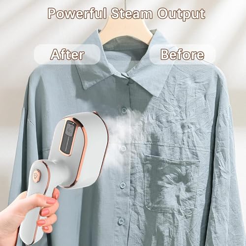 HFLYJPYW Mini Steam Iron for Clothes, Travel Steamer for Clothes Portable Steamer Travel I - image 7