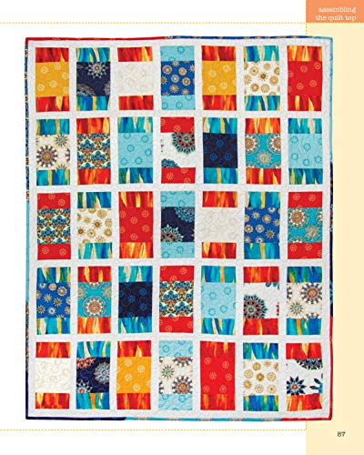 Image of First-Time Quiltmaking, Second Edition, Revised & Expanded: Learning to Quilt in Six Easy Lessons (Landauer) 7 Simple Projects and Easy-to-Follow, Clearly Illustrated Instructions for Beginners