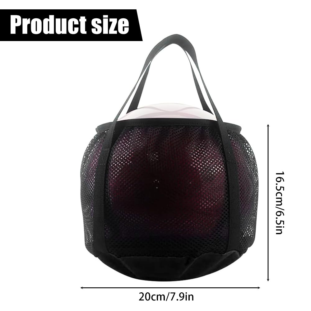 MiOYOOW Sac de bowling simple en maille filet - Accessoires de bowling pour ranger les balles de bowling