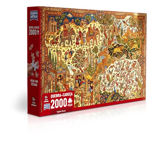 Toyster - Tapete Persa - Quebra-cabeça 2000 Peças - Game Office