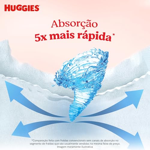 Fralda Huggies Supreme Care P 48 fraldas glide
