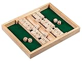 hochwertiges Produkt Philos 3282 - Shut The Box, 12er für 1-2 Personen, Würfelspiel, Holz