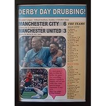 Man City 6 Man Utd 3 - 2022 Premier League - framed print